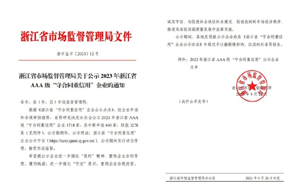 易游网页版-易游(中国)官方
家具喜获AAA级“守合同重信用”企业荣誉称号